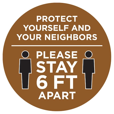 Protect Your Neighbor, Brown, 15, 8455XBR